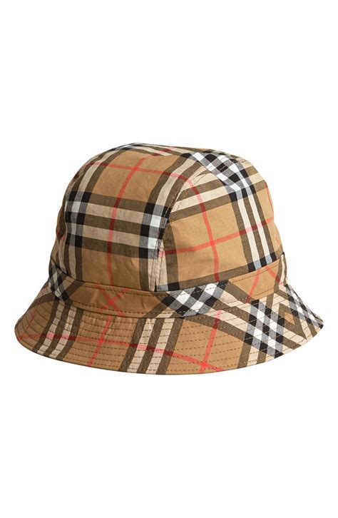 burberry bucket hat replica|burberry vintage check bucket hat.